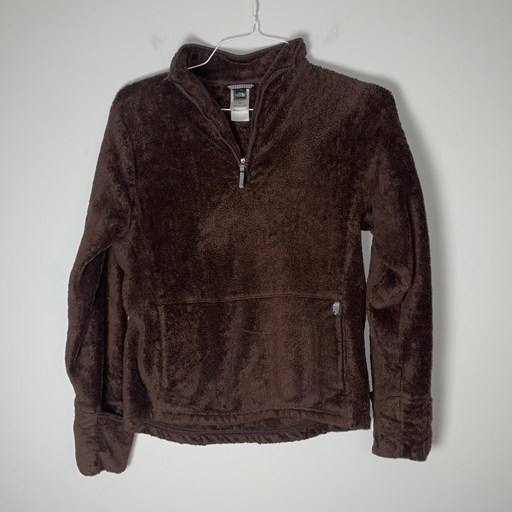 The North Face Brown Pullover Medium - image 1